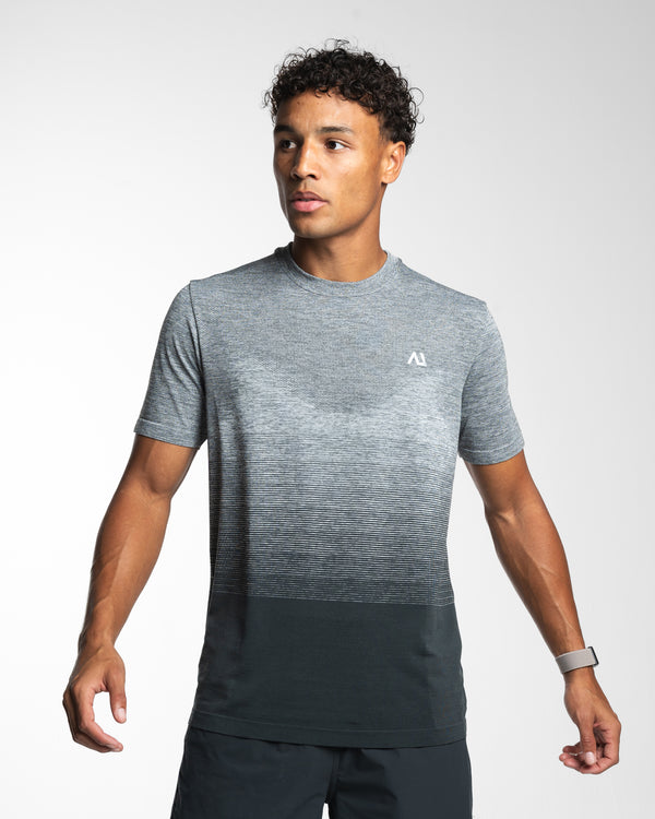 Gradient Seamless T-Shirt - Slate Grey