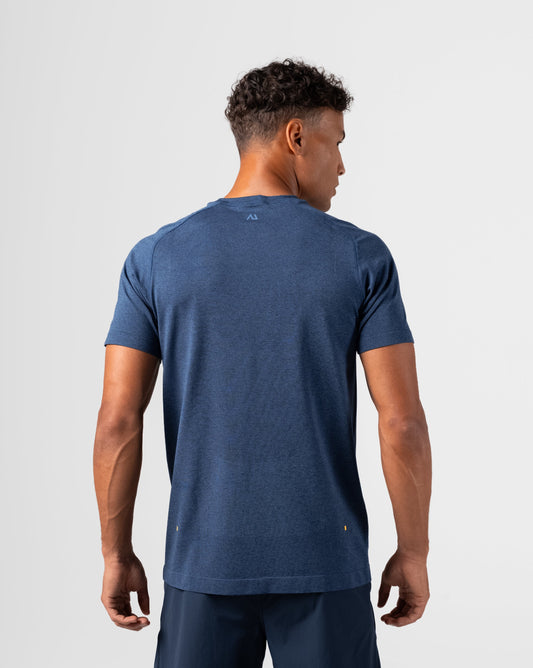 Versa Knit T-shirt - Obsidian Blue