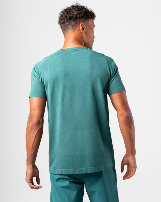Versa Knit T-shirt - Emerald Green